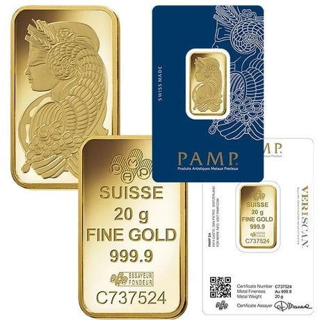 PAMP Suisse Gold Bars